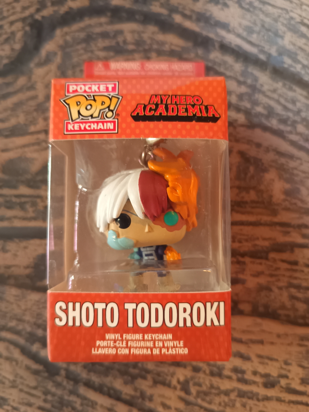 Funko Pocket Pop! Keychain Shoto Todoroki - Orange, White, Red